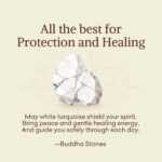 Buddha Stones "All the Best for Love and Harmony" Stone Quartz Bracelet Includes Gift Message Card - image 34