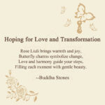 Buddha Stones "Hoping for Love and Transformation" Butterfly Bracelet Includes Gift Message Card - image 2