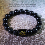 Buddha Stones "Sending Balance and Protection" Rainbow Obsidian Bracelet Includes Gift Message Card - image 13