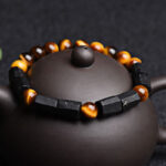 Buddha Stones "May Confidence Guide Your Way" Black Tourmaline Bracelet Includes Gift Message Card - image 4