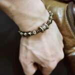 Buddha Stones "Wishing You Balance and Strength" Brass Amulet Bracelet Includes Gift Message Card - image 6