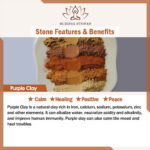 Buddha Stones Formless Buddha Purple Clay Serenity Home Desk Decoration 5.7*9.6 cm - image 10