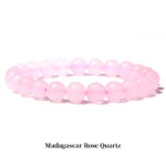 Buddha Stones "All the Best for Love and Harmony" Stone Quartz Bracelet Includes Gift Message Card - image 1